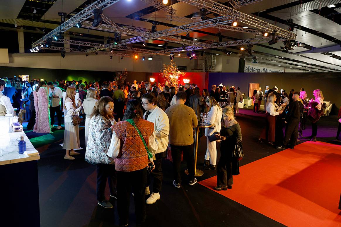 Espacio “Kissing Room” de MBFW Madrid durante su 81ª edición de febrero de 2025.
