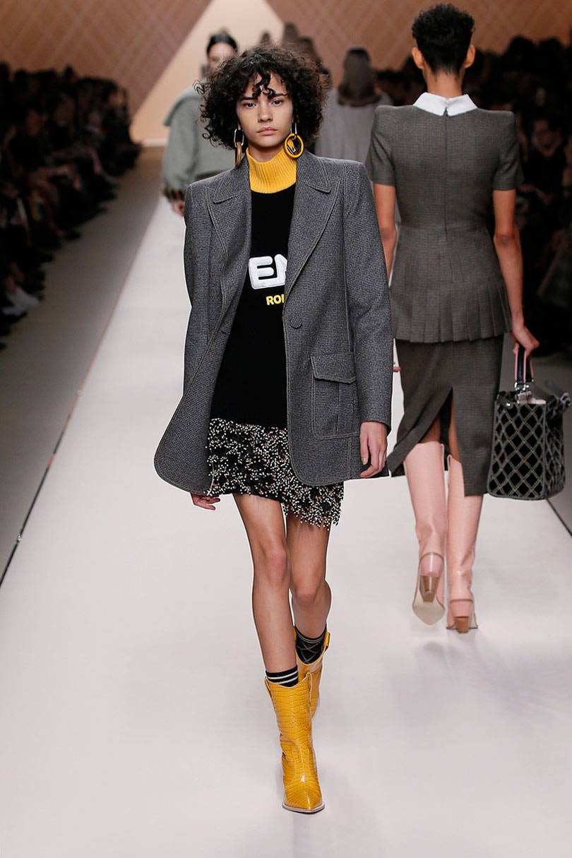 Fila x Fendi, la collection capsule AW18-19 présentée sur le podium à Milan