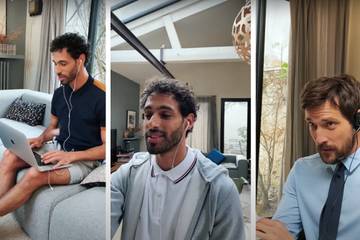 Dans sa dernière campagne, Celio s’intéresse au look des télétravailleurs