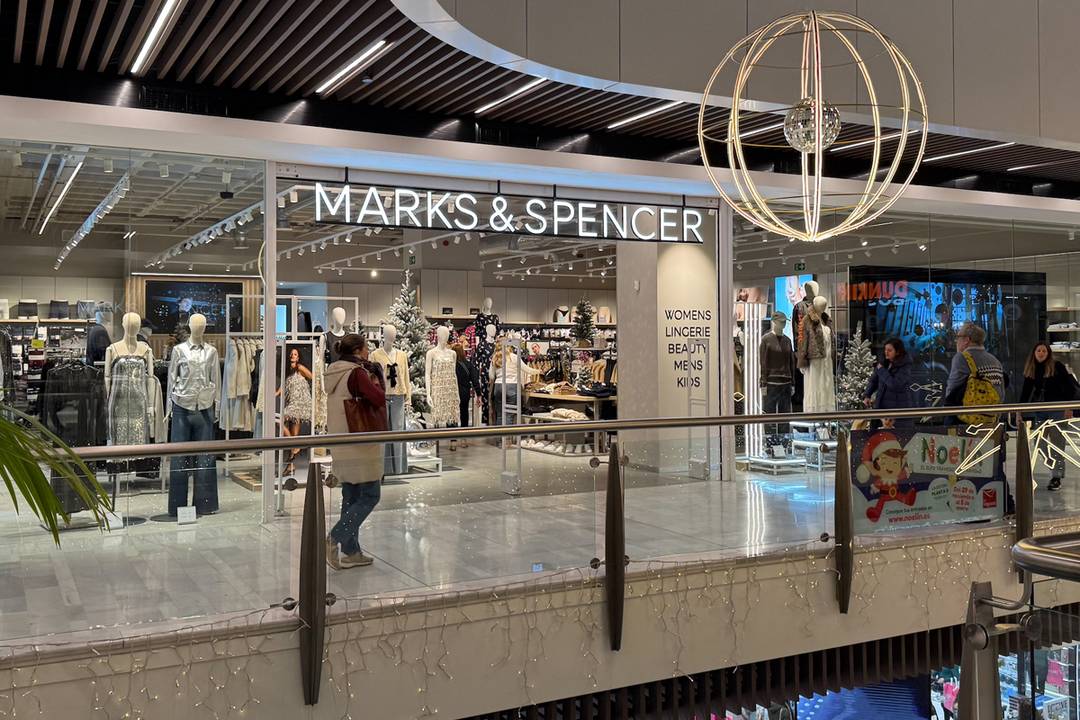 Marks & Spencer store in Madrid (Spain).