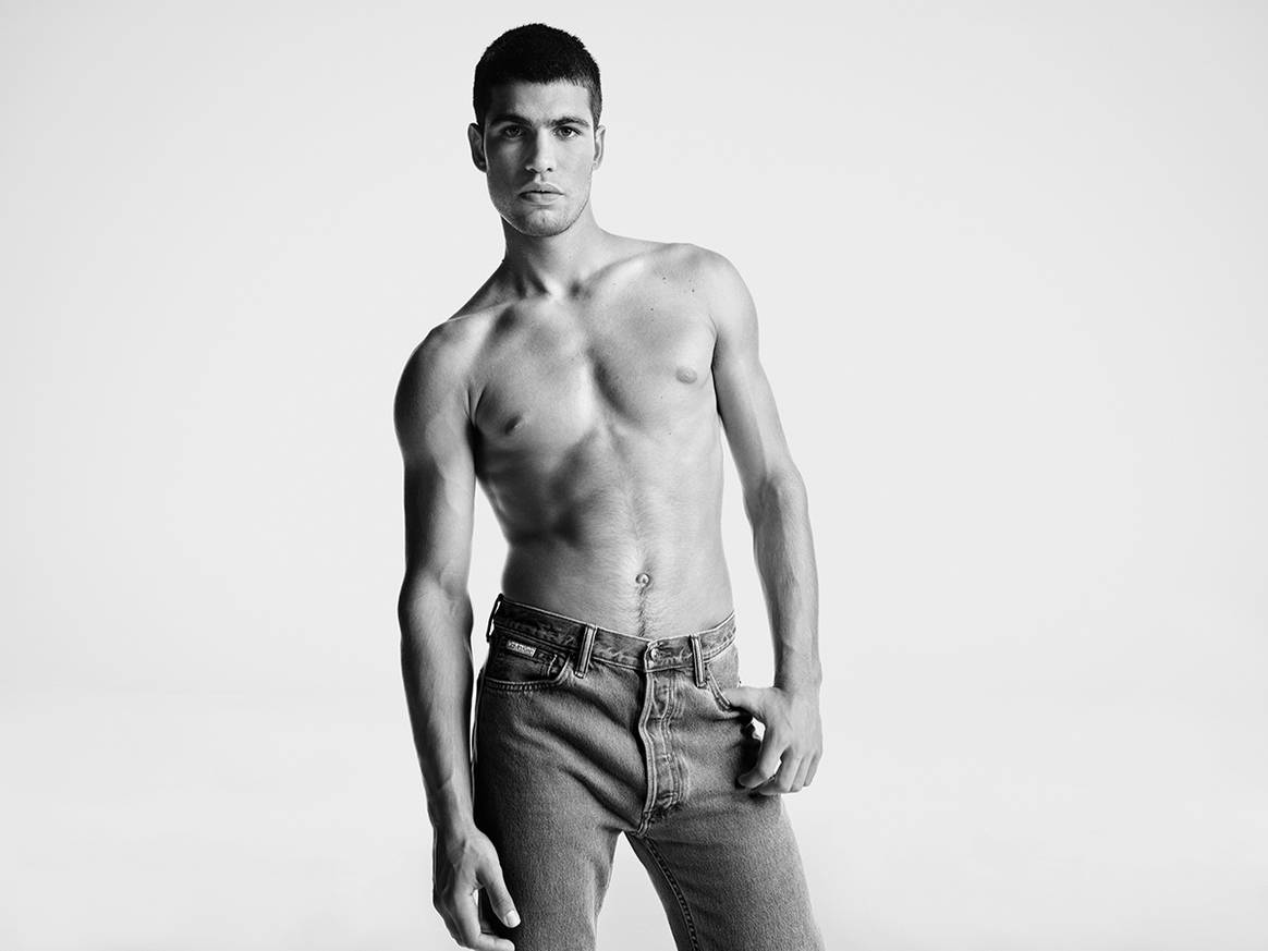 Photo Credits: Carlos Alcaraz, protagonista de la nueva campaña global “Calvins or Nothing” de Calvin Klein para la temporada de Primavera 2023.