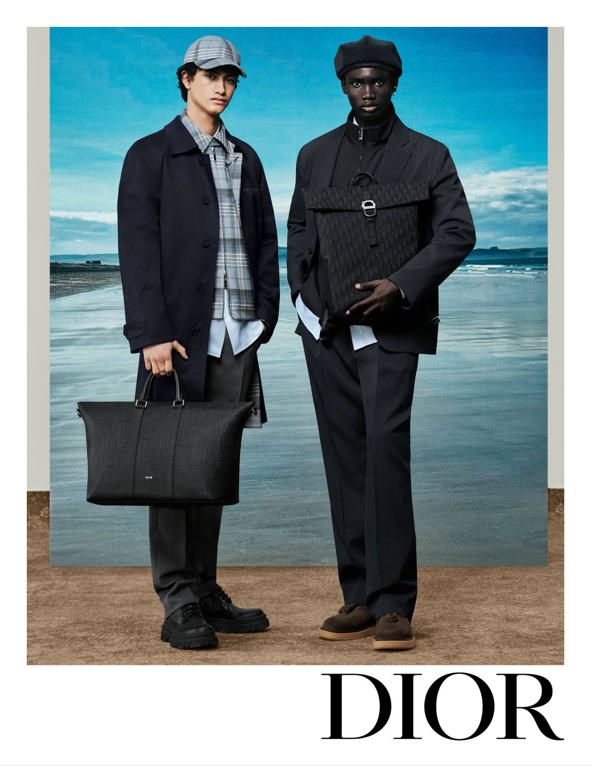 The campaign for the Dior Spring 2025 men's collection
