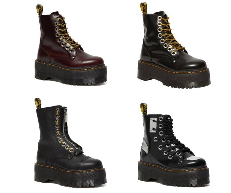 Nu nog hoger: de Dr. Martens plateaucollectie breidt uit