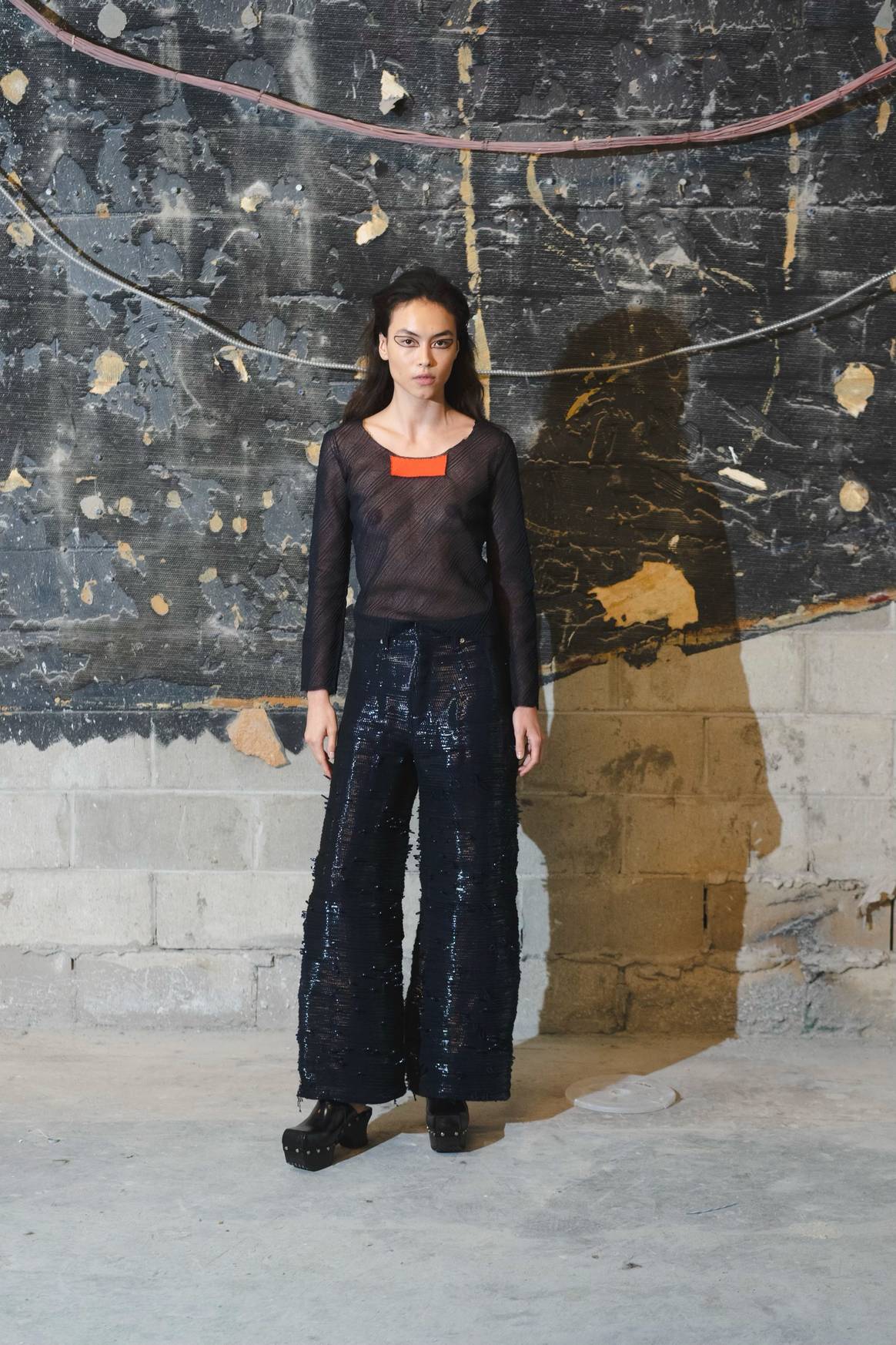 3D-gewebte Hose von Unspun x Eckhaus Latta