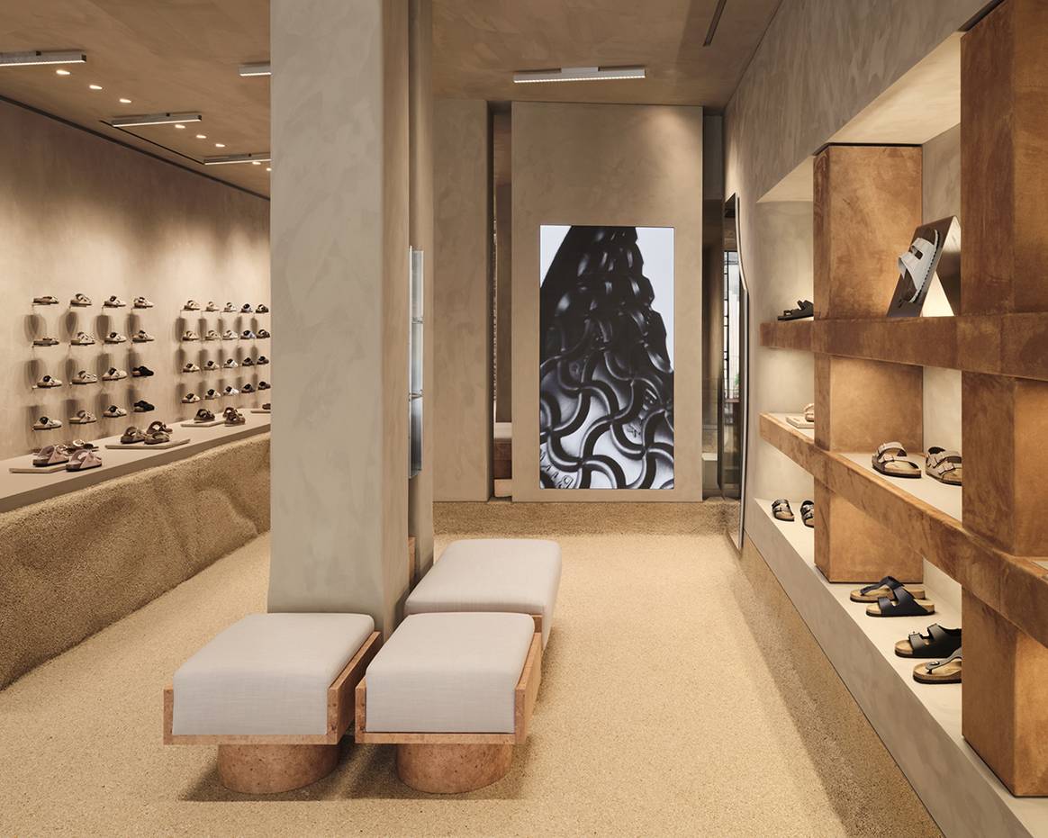 Tienda de Birkenstock en el número 10 de la calle Churruca de San Sebastián (España).