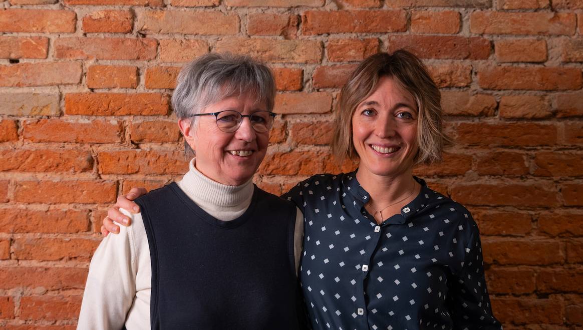 Da sinistra: Roberta Ostellari e Paola Griggio