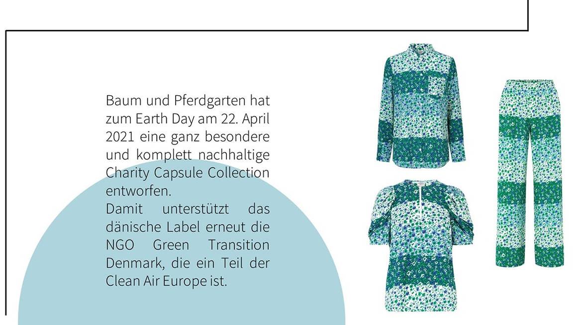 #UNDEARTH BAUM UND PFERDGARTEN launcht Charity Capsule Collection zum Earth Day 2021