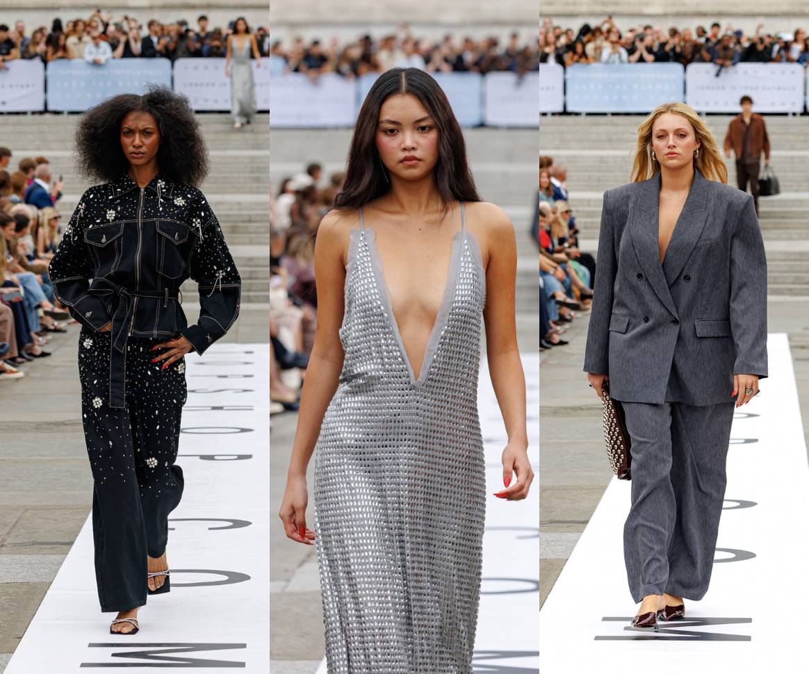 Topshop Trafalgar Square Show, AW25.
