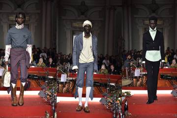 Pitti Uomo 97: Telfar brings brilliant baroque style to Florence