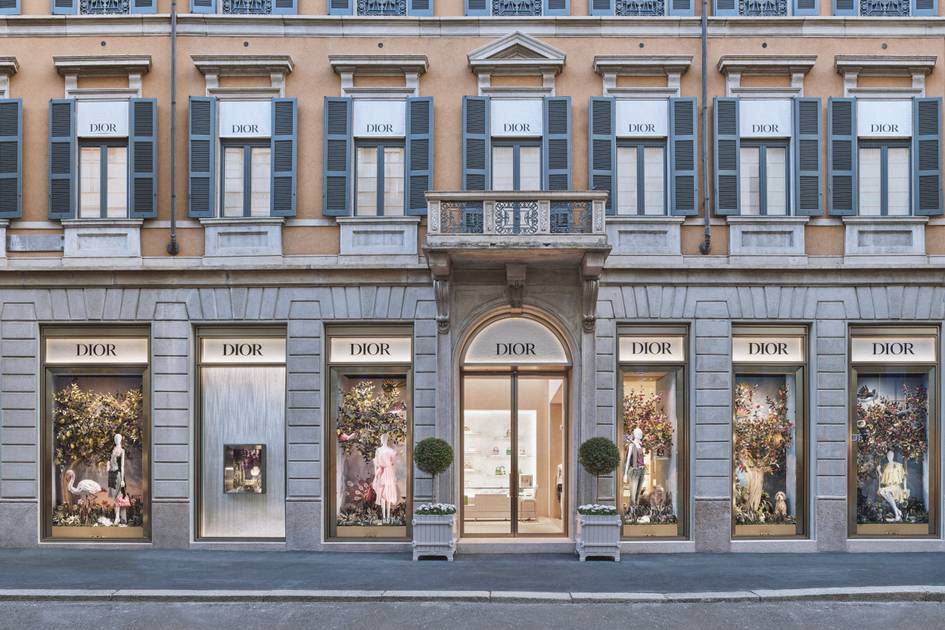 Dior opens House of Dior flagship in Milan on Via Monte Napoleone