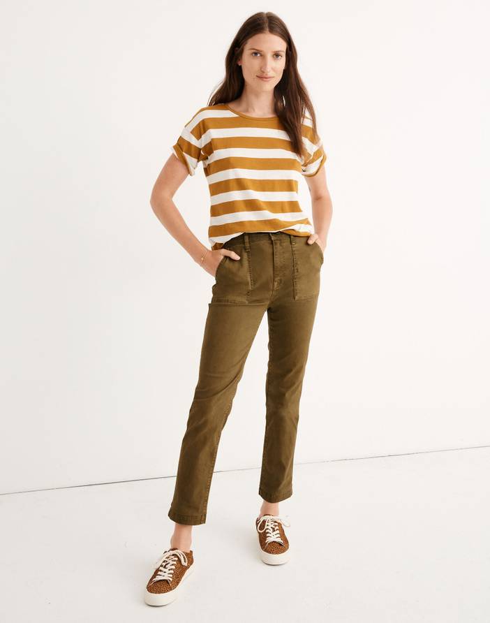 Stovepipe Fatigue Pants: TENCEL™ Lyocell Edition | Madewell