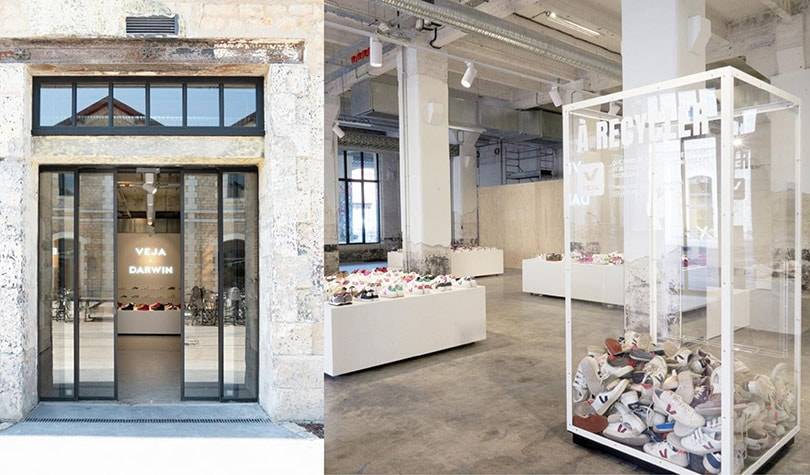 Veja opens store in former military barracks in Bordeaux