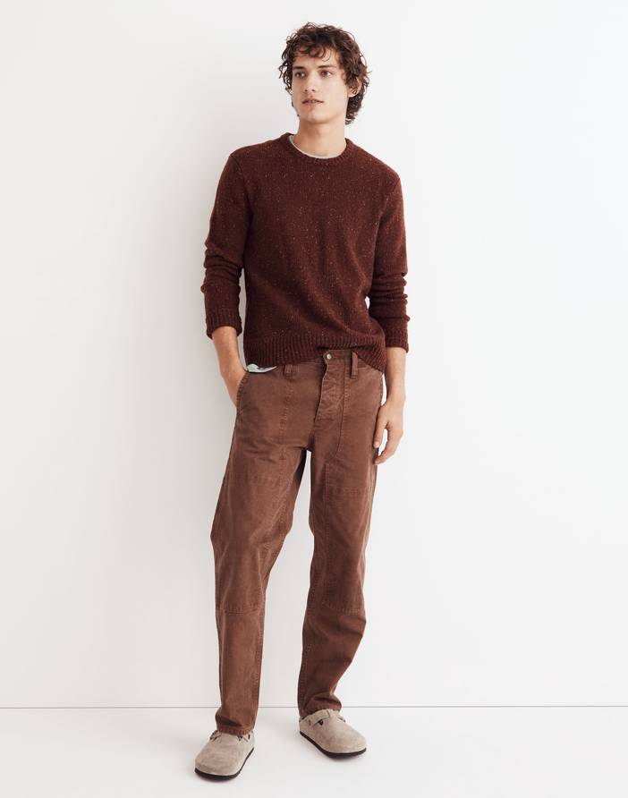 Relaxed Straight Workwear Pants | Madewell
