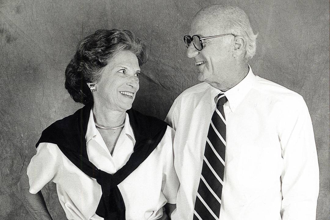 Doris and Don Fisher, co-founders of Gap Inc.