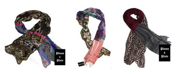 Fashion Highlight - Plomo O Plata - Merged Scarves