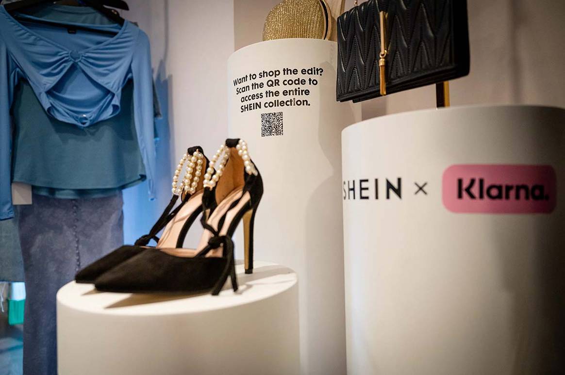 Photo Credits: Pop-up Shein X Klarna en Reino Unido.