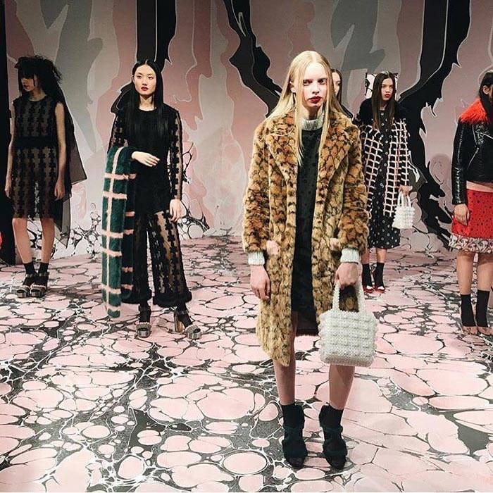 Fur falls from fashion favour at London Fashion Week