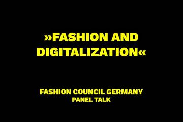 Video: Fashion Council Germany discusses fashion and digitalisation