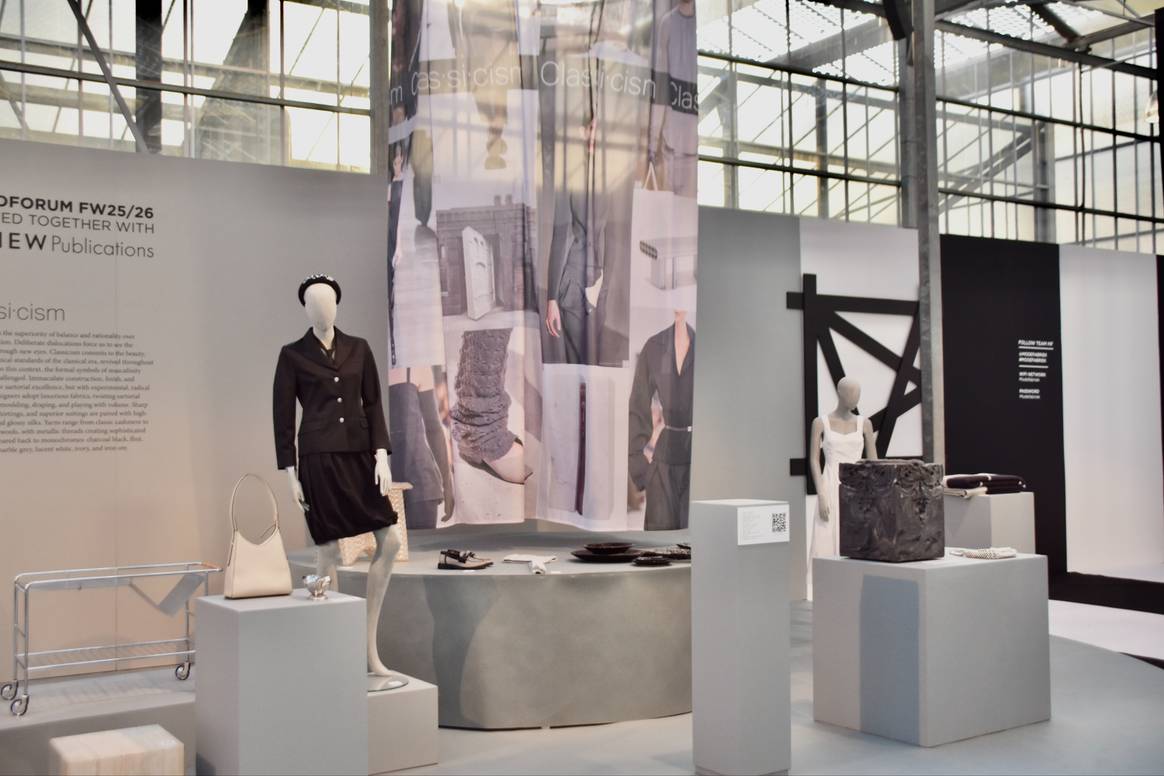 One of the trend areas at the beginning of Modefabriek.