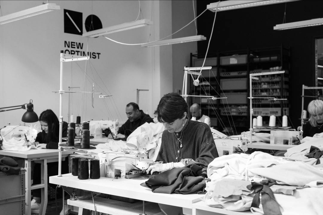 Het atelier van New Optimist.