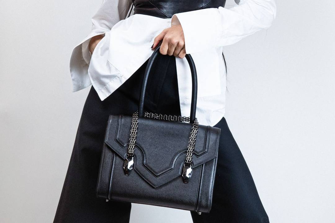 The PALU ICON Bag with silver hardware