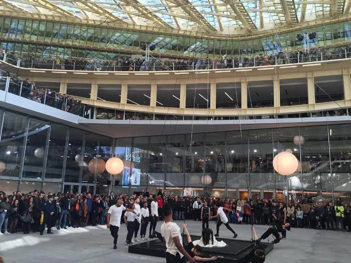 Parijs winkelhart Les Halles vernieuwd