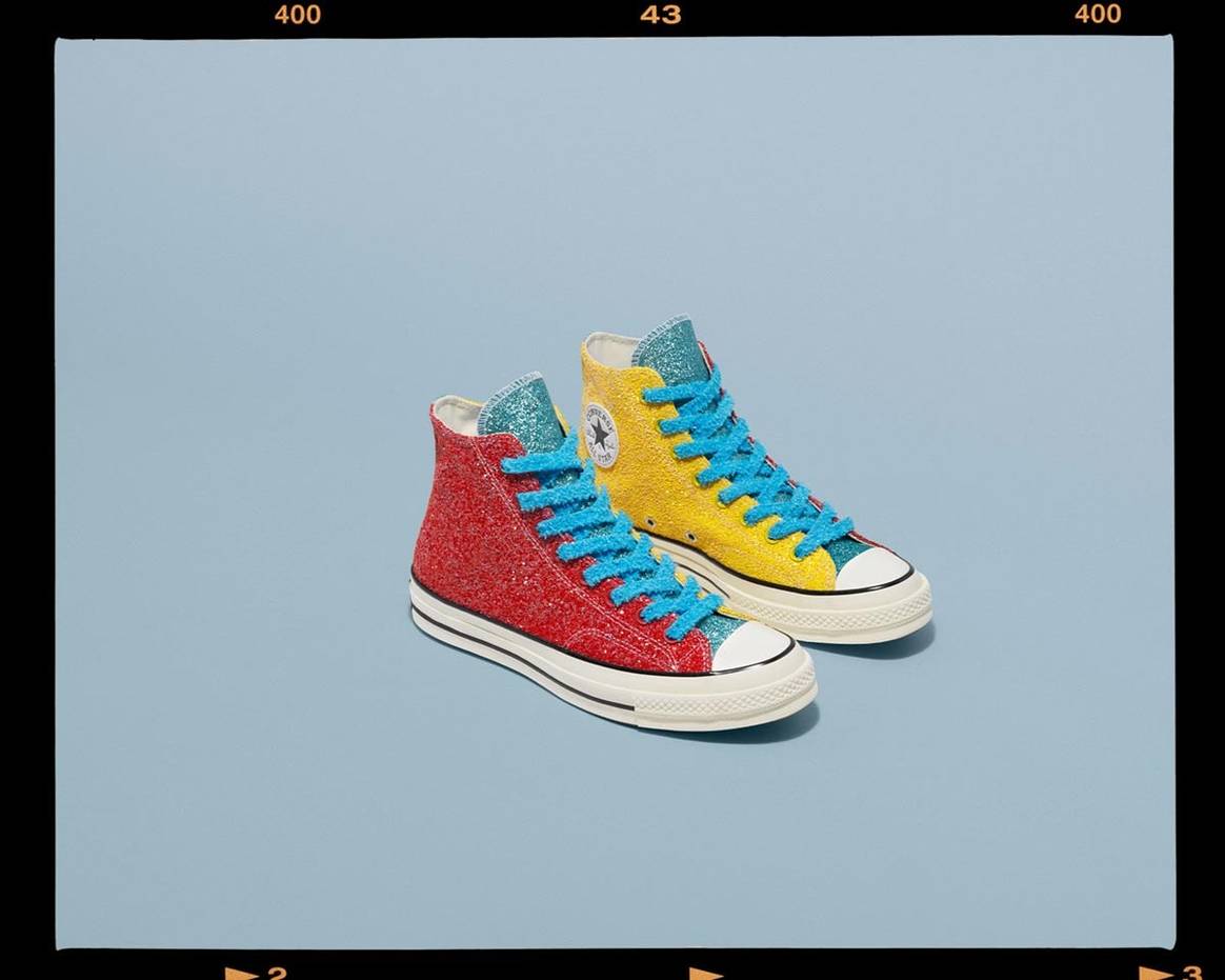 Converse y JW Anderson lanzan su nueva colección “Glitter”