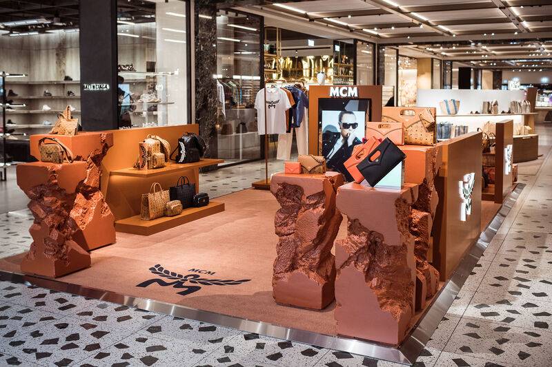 MCM Pop-up im Globus Luxusboulevard