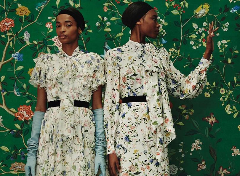 Erdem collaborates with de Gournay