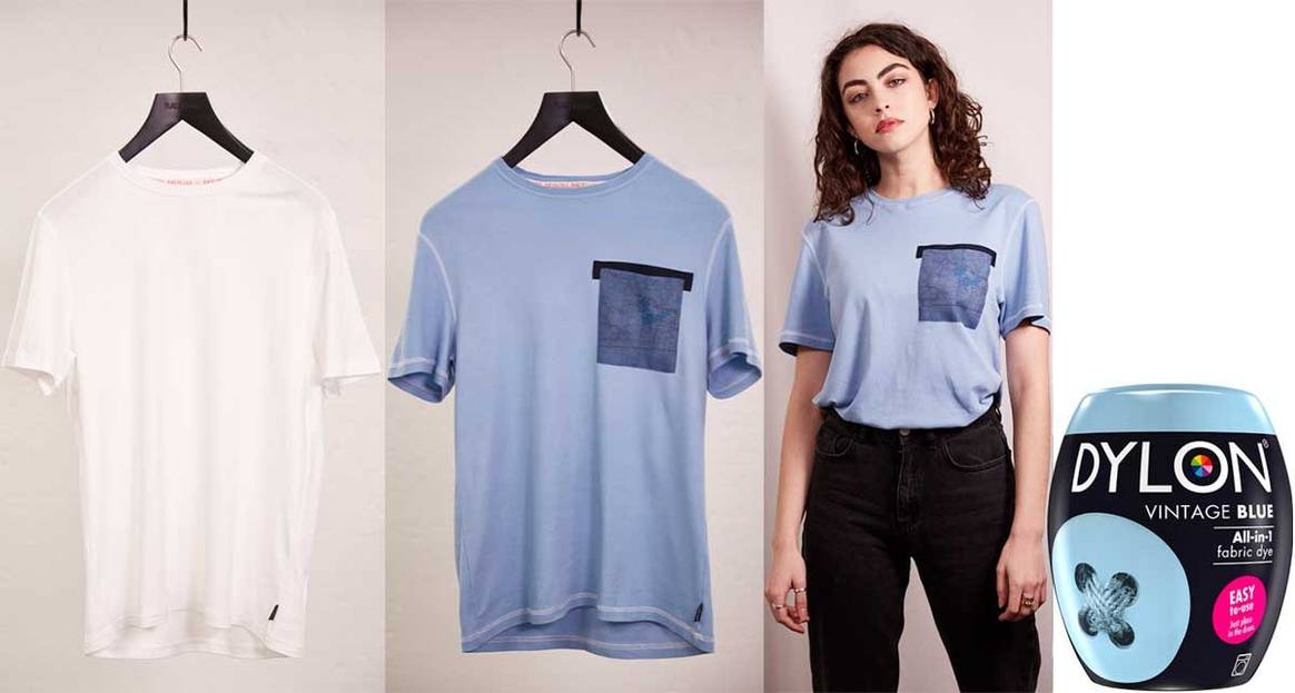 Dylon Dyes launches upcycling project with Christopher Raeburn