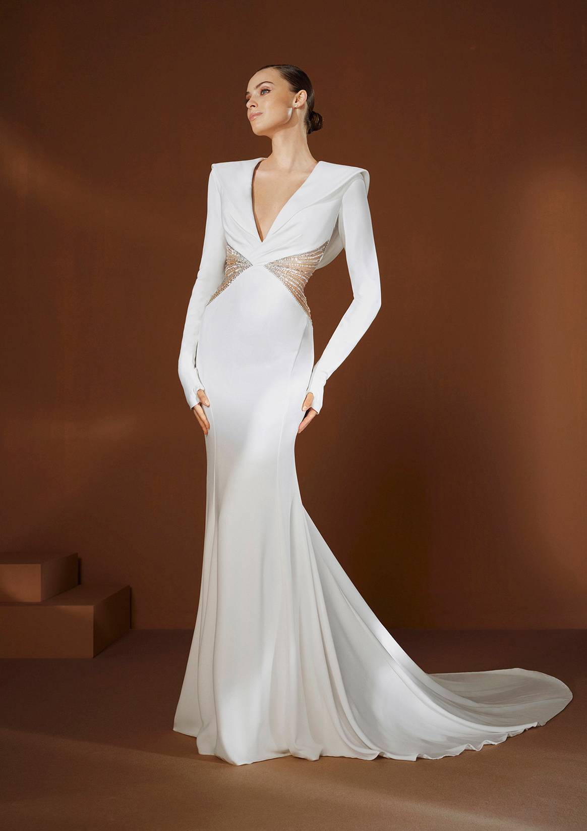 Elisabetta Franchi x Pronovias, diseño de vestido de novia.