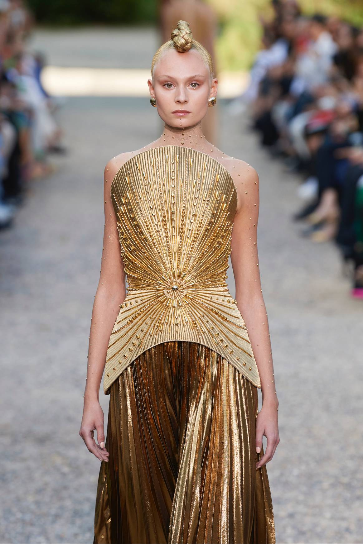 Imagen: Maison Sara Chraibi Otoño/Invierno 2023, Haute Couture. Crédito: Spotlight Launchmetrics.