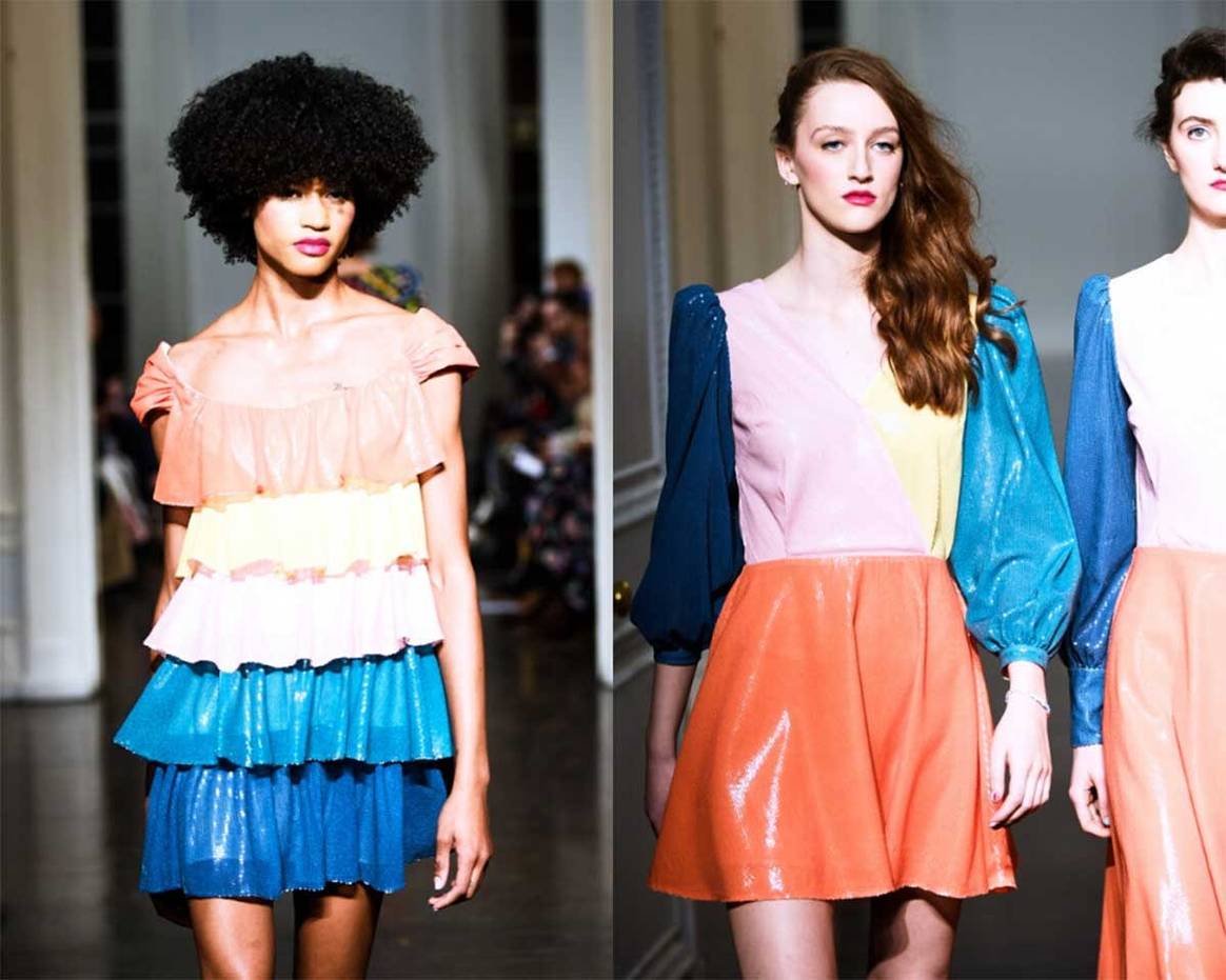 LFW AW20: Tulle, sequins and couture glamour