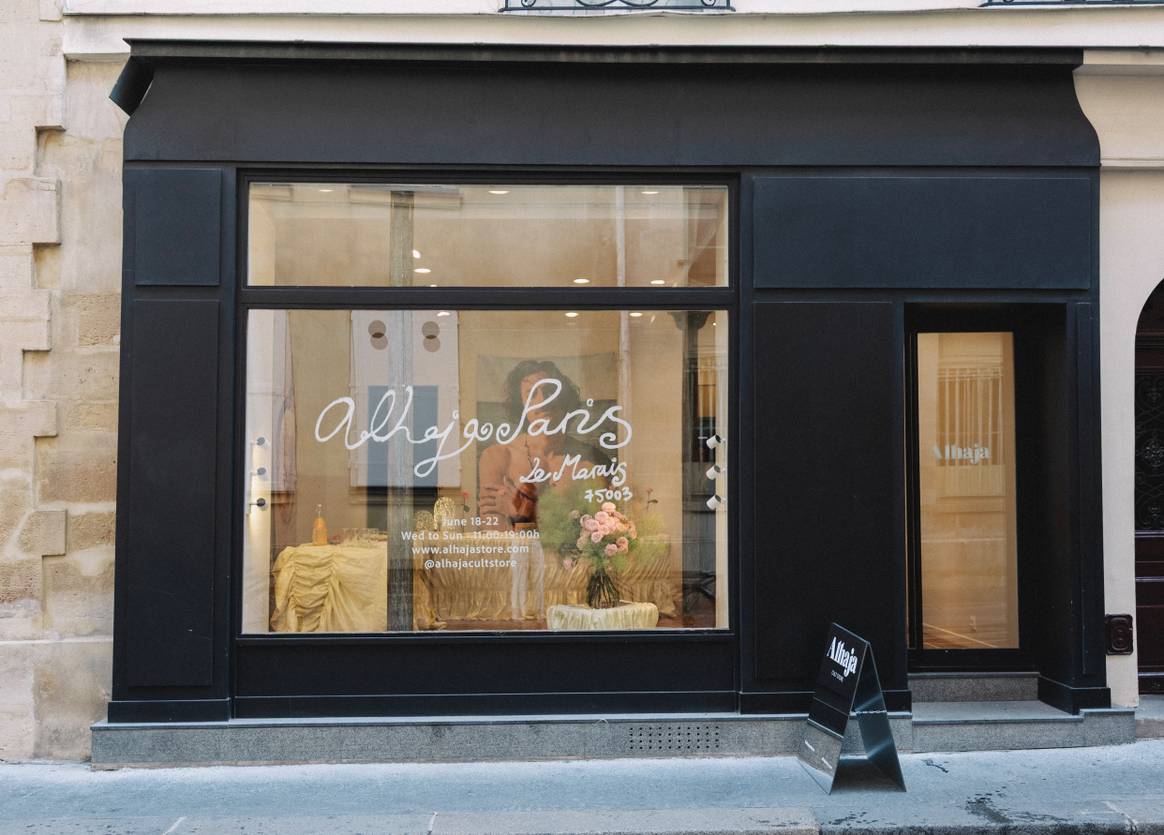 Pop-up Alhaja in Paris.