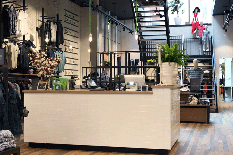 Kijken: Flagshipstore Jeans Centre Den Haag