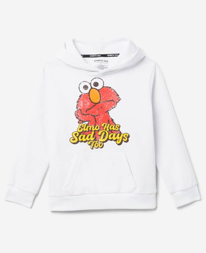 | Sesame Street Kids Elmo Organic Hoodie | Kenneth Cole