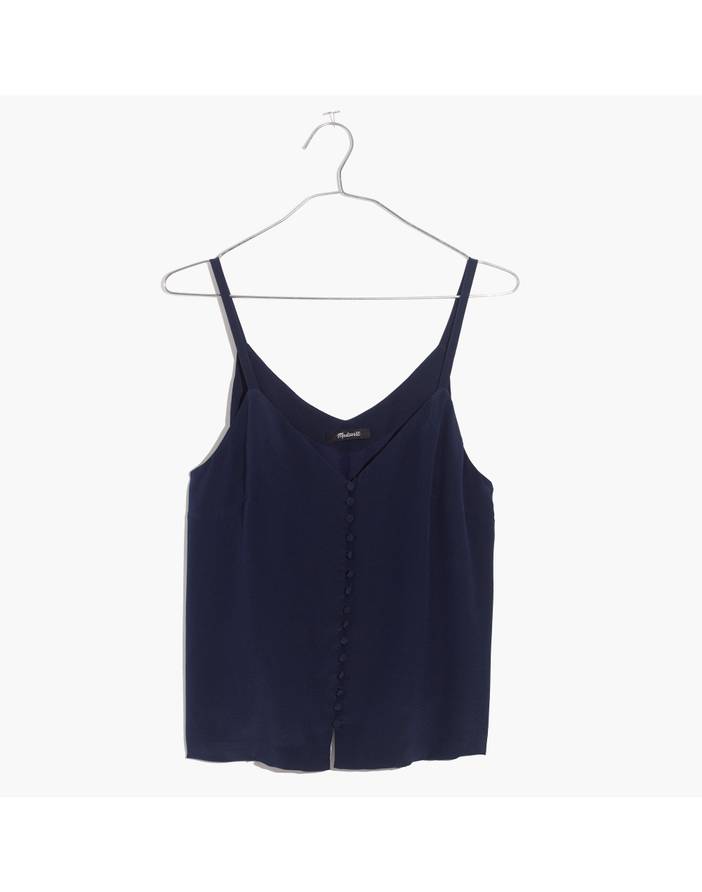 Silk Button-Down Cami | Madewell