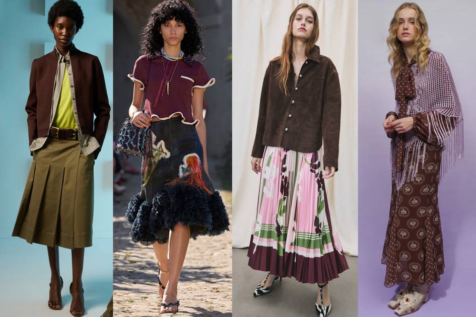 Resort 27 Colour trend: shades of burgundy and wine are in the mix