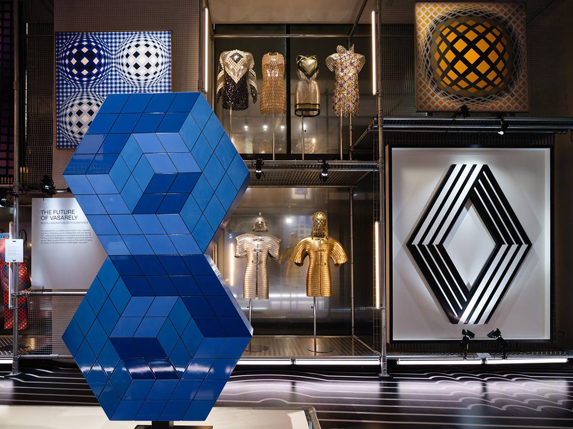 Photo Credits: Universe, nuevo córner en Selfridges dedicado al Op-Art y al artista Victor Vasarely.