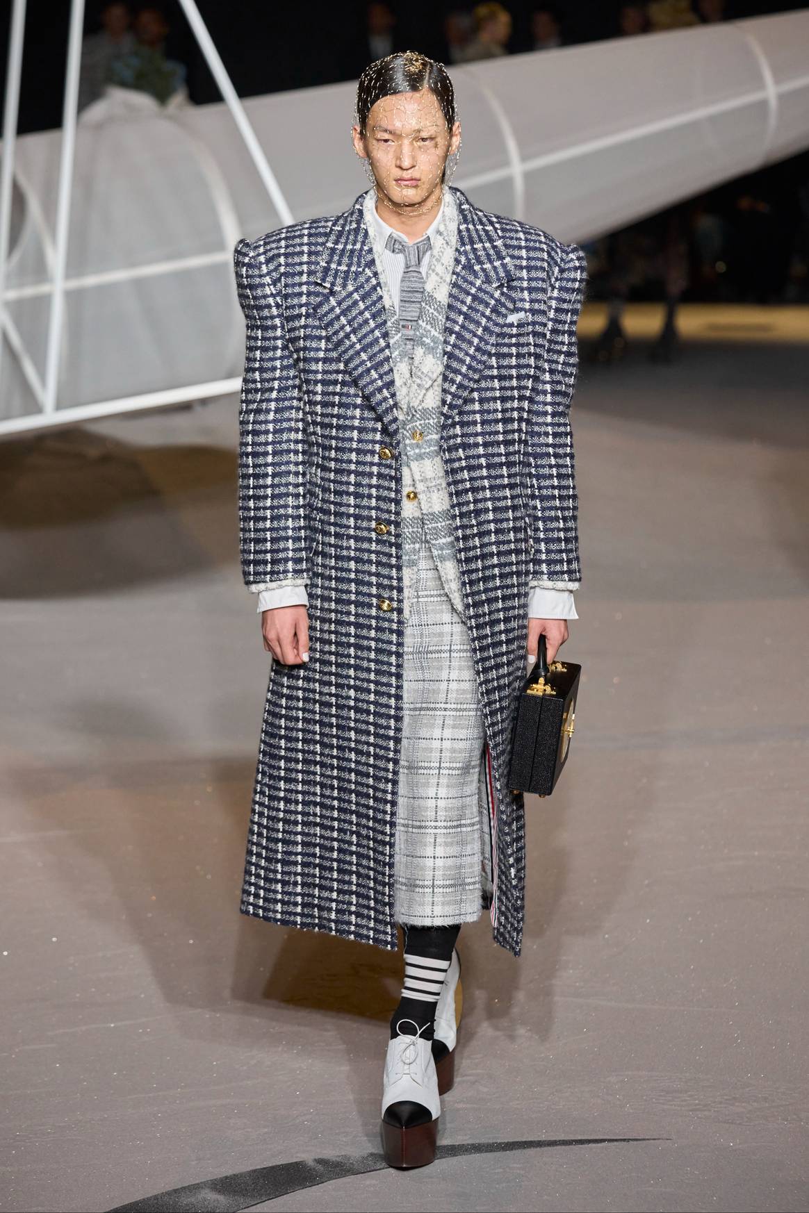 Thom Browne fw23/Launchmetrics Spotlight