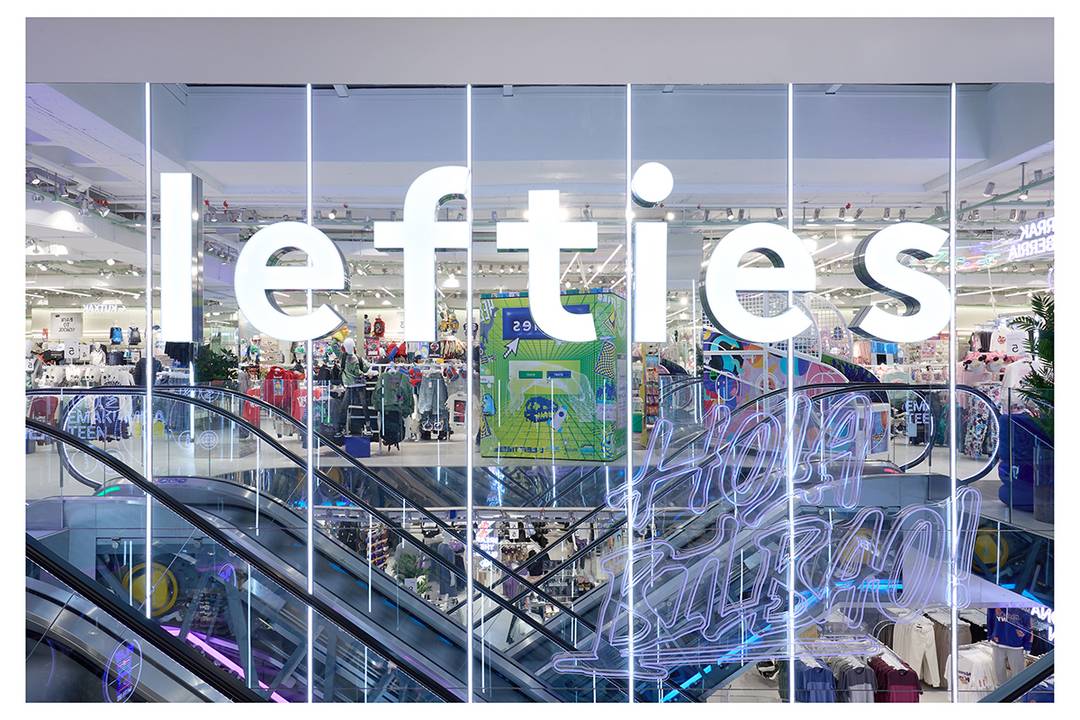 Nieuwe Lefties winkel in Bilbao, op nummer 20 Gran Vía in Bilbao.