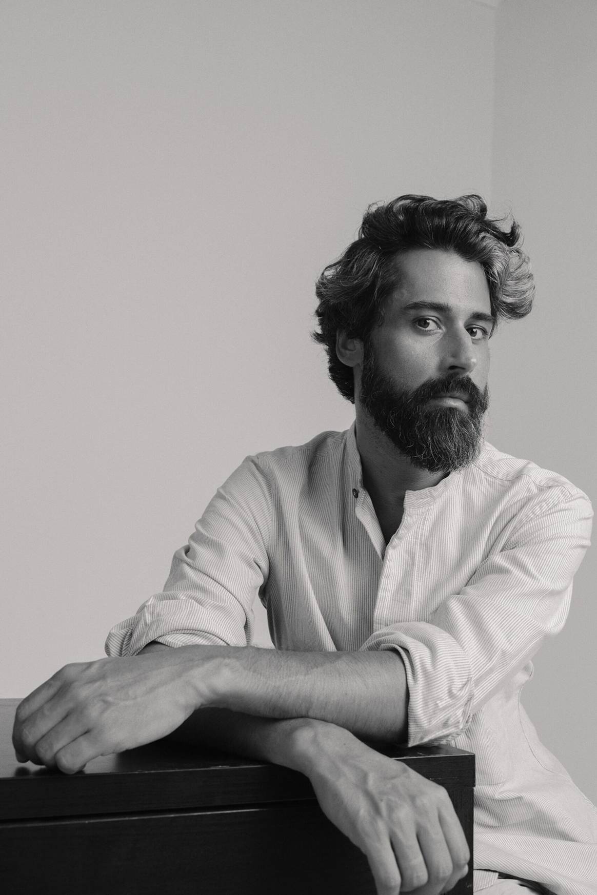 El diseñador Moisés Nieto, promotor de la iniciativa “Úbeda Fashion Camp”.