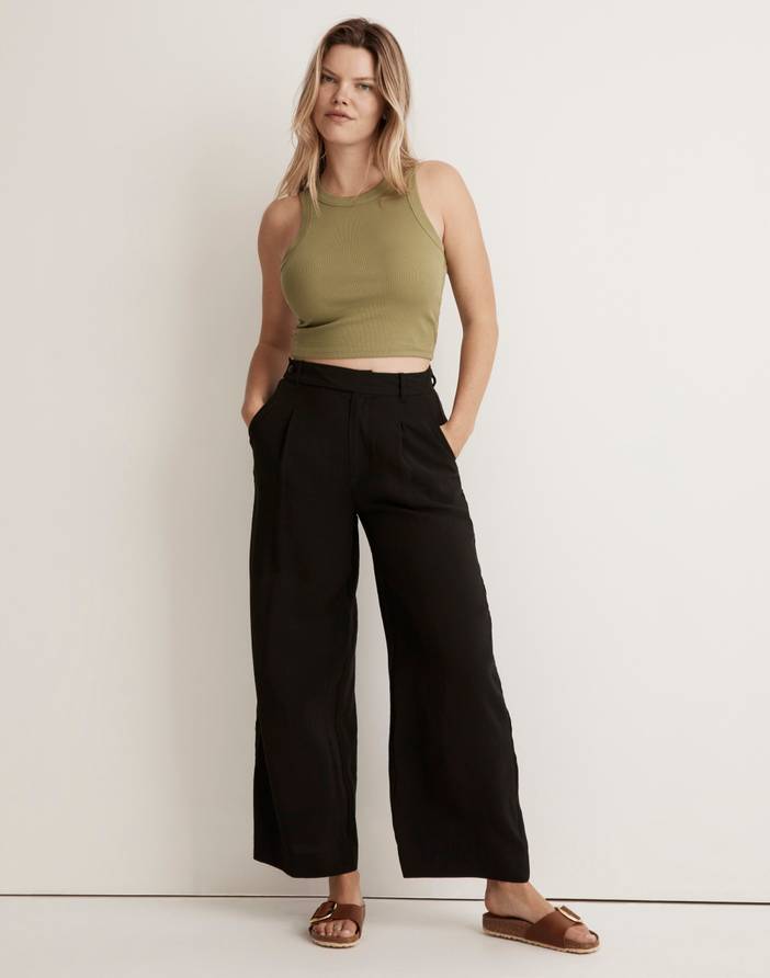 Supima® Rib Crop Tank | Madewell