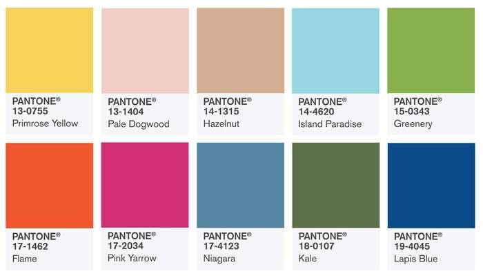 Pantone nomme Verdure, couleur de l'année