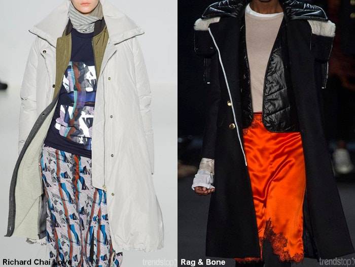 Ropa tendencia de los desfiles para mujer Otoño/Invierno 2015-16