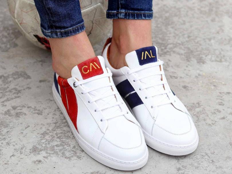 Les baskets collectors Caval célèbrent les Bleus et leur victoire