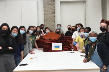Institut Français de la Mode shows support for Ukraine with fundraiser