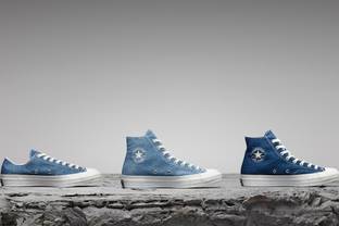 Converse amplía su colección sostenible “Renew” con nuevos modelos en denim reclinado