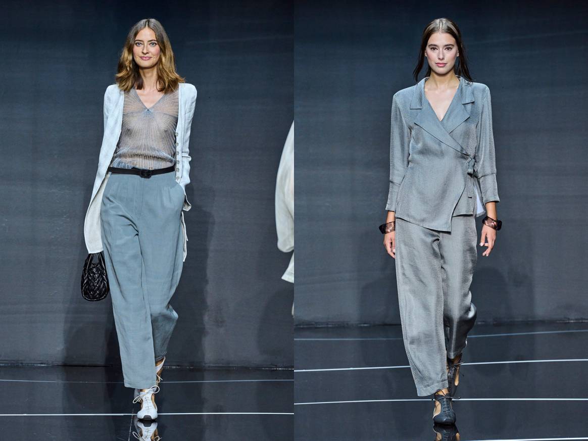 Emporio Armani SS24 Ready to Wear 2x Créditos: (c)Launchmetrics/spotlight