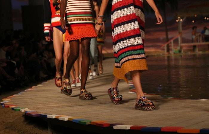 Hilfiger transforms runway into Caribbean escape during NYFW